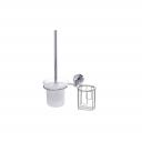 Ершик с держателем освежителя D-Lin D272100, хром Ершик с держателем освежителя D-Lin D272100, хром