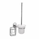 Ершик с держателем освежителя D-Lin D272700, хром Ершик с держателем освежителя D-Lin D272700, хром