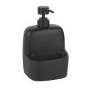 Дозатор для мыла WasserKraft K-8499Black настольный полирезин черный (K-8499BLACK) Дозатор для мыла WasserKraft K-8499Black настольный полирезин черный (K-8499BLACK)