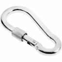 Оцинкованный монтажный карабин Монтажный карабин с фиксатором TUNDRA krep, DIN 5299D, 9х90 мм, оцинкованный 5244794 Оцинкованный монтажный карабин Монтажный карабин с фиксатором TUNDRA krep, DIN 5299D, 9х90 мм, оцинкованный 5244794