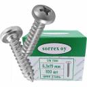 Оцинкованный шуруп Sorrex по стандарту DIN 7981 является описанием такого крепежного элемента как самонарезающий винт с полукруглой головкой и крестообразным шлицем под отвертку. Саморезы такого типа используются в строительстве, приборостроении и многих других отраслях современной промышленности. Назначение самонарезающих шурупов – соединение тонких листов металла или пластика, а также крепление деталей к этим материалам. Благодаря своей форме и заостренному концу, саморез DIN 7981 С может устанавливаться без предварительной подготовки в виде сверления отверстия для монтажа. Аналог ГОСТ 10621-80, ГОСТ 1144-80, ISO 7049.Идеально для дома, строительства, ремонта, дачи, гаража, автосервиса, монтажа, сборки. Оцинкованный шуруп Sorrex по стандарту DIN 7981 является описанием такого крепежного элемента как самонарезающий винт с полукруглой головкой и крестообразным шлицем под отвертку. Саморезы такого типа используются в строительстве, приборостроении и многих других отраслях современной промышленности. Назначение самонарезающих шурупов – соединение тонких листов металла или пластика, а также крепление деталей к этим материалам. Благодаря своей форме и заостренному концу, саморез DIN 7981 С может устанавливаться без предварительной подготовки в виде сверления отверстия для монтажа. Аналог ГОСТ 10621-80, ГОСТ 1144-80, ISO 7049.Идеально для дома, строительства, ремонта, дачи, гаража, автосервиса, монтажа, сборки.