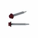 Кровельный саморез STARFIX 4.8x29 мм, цинк, шайба с прокладкой, PT1, RAL 3005, 5000 шт. в коробе SM-32185-5000 используется для крепления металлочерепицы или другого похожего листового материала к деревянной обрешетке. Сверло на конце облегчает процесс вкручивания метиза. Саморезы, окрашенные в RAL, выгодно отличаются от неокрашенных тем, что их цвет можно подобрать под цвет кровли, в следствие чего они будут гораздо менее заметны после монтажа, и тем самым поспособствуют созданию единой композиции строения. Кровельный саморез STARFIX 4.8x29 мм, цинк, шайба с прокладкой, PT1, RAL 3005, 5000 шт. в коробе SM-32185-5000 используется для крепления металлочерепицы или другого похожего листового материала к деревянной обрешетке. Сверло на конце облегчает процесс вкручивания метиза. Саморезы, окрашенные в RAL, выгодно отличаются от неокрашенных тем, что их цвет можно подобрать под цвет кровли, в следствие чего они будут гораздо менее заметны после монтажа, и тем самым поспособствуют созданию единой композиции строения.