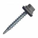 Оцинкованный кровельный саморез STARFIX 4,8x29 мм, RAL 7024, 200 шт. SMC2-44592-200 Оцинкованный кровельный саморез STARFIX 4,8x29 мм, RAL 7024, 200 шт. SMC2-44592-200