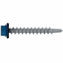 Саморез кровельный Starfix SMP2-91685-100, 4.8х19 мм цинк, шайба с прокл., PT3, RAL 5005 (100 шт в пластиковом контейнере) Саморез кровельный Starfix SMP2-91685-100, 4.8х19 мм цинк, шайба с прокл., PT3, RAL 5005 (100 шт в пластиковом контейнере)
