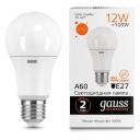 Светодиодные лампы Gauss Elementary A60 12W 1130lm 3000K E27, 10 шт (23212) Светодиодные лампы Gauss Elementary A60 12W 1130lm 3000K E27, 10 шт (23212)