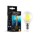 Лампочка Voltega Globe Graphene Е14 9W 2800К Лампочка Voltega Globe Graphene Е14 9W 2800К