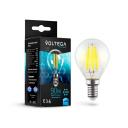 Лампочка Voltega Globe Graphene Е14 9W 4000К Лампочка Voltega Globe Graphene Е14 9W 4000К