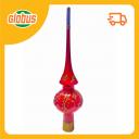 Верхушка на ёлку Коломеев Наконечник с вензелями, стекло Верхушка на ёлку Коломеев Наконечник с вензелями, стекло