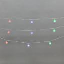 Гирлянда светодиодная Снежинки большие 5м, 20LED, IP20, прозрачный провод, свечение мульти (RG/RB), мигание, 230В NEON-NIGHT, цена за 1 шт Гирлянда светодиодная Снежинки большие 5м, 20LED, IP20, прозрачный провод, свечение мульти (RG/RB), мигание, 230В NEON-NIGHT, цена за 1 шт