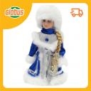 Фигура новогодняя Triumph Nord Снегурочка в голубом с серебром Фигура новогодняя Triumph Nord Снегурочка в голубом с серебром