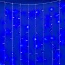 Гирлянда светодиодная led на 220 в зановес с эффектом мерцания, 3х2м. 264 светодиода, синий свет Uniel ULD-C3020-264/TTK BLUE IP44 Гирлянда светодиодная led на 220 в зановес с эффектом мерцания, 3х2м. 264 светодиода, синий свет Uniel ULD-C3020-264/TTK BLUE IP44