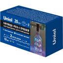 Гирлянда пластиковая светодиодная «Роса» с пробкой на батарейках 3*LR44(в/к), 2м. 20 светодиодов, разноцветный свет Uniel ULD-S0200-020/SСR/3LR MULTI IP20 WINESTOPPER Гирлянда пластиковая светодиодная «Роса» с пробкой на батарейках 3*LR44(в/к), 2м. 20 светодиодов, разноцветный свет Uniel ULD-S0200-020/SСR/3LR MULTI IP20 WINESTOPPER