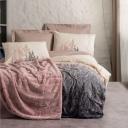 Комплект постельного белья Cotton Box smooth pudra Двуспальный + плед 180х220 см Комплект постельного белья Cotton Box smooth pudra Двуспальный + плед 180х220 см