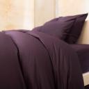 Простыня Mollen Total Look в ежевично-черном 200х220см Простыня Mollen Total Look в ежевично-черном 200х220см