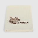 Полотенце вафельное Asil sauna beige 150x200 Полотенце вафельное Asil sauna beige 150x200