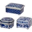 Набор шкатулок Glasar 3 предмета 10х7х5 см Набор шкатулок Glasar 3 предмета 10х7х5 см