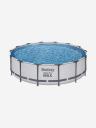 Бассейн Bestway 56950 каркасный Power Steel 427х107 см, объем 13030 л, Серый Бассейн Bestway 56950 каркасный Power Steel 427х107 см, объем 13030 л, Серый