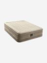Кровать надувная Intex 64428ND с встроенным насосом 220В 152х203х46см, Бежевый Кровать надувная Intex 64428ND с встроенным насосом 220В 152х203х46см, Бежевый