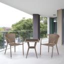 Комплект плетеной мебели Afina T25B/Y137C-W56 Light brown 2Pcs Комплект плетеной мебели Afina T25B/Y137C-W56 Light brown 2Pcs