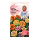 Семена цветов Цинния "Бон бон двухцветная", 0,2 г Семена цветов Цинния "Бон бон двухцветная", 0,2 г
