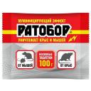 Средство Ратобор восковые таблетки 100 г, пакет, 0.1 кг Средство Ратобор восковые таблетки 100 г, пакет, 0.1 кг