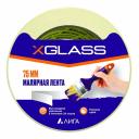Лента малярная X-Glass белая 75 мм 36 м Лента малярная X-Glass белая 75 мм 36 м