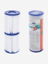 Картридж Bestway 58094 сменный тип II для фильтр-насоса 58117, 58148, 58383, 58386, упаковка 2 шт, Белый Картридж Bestway 58094 сменный тип II для фильтр-насоса 58117, 58148, 58383, 58386, упаковка 2 шт, Белый