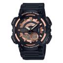 Часы CASIO Waterproof Sports Mens Rose Gold Analog/Digital Combo, розовый Часы CASIO Waterproof Sports Mens Rose Gold Analog/Digital Combo, розовый