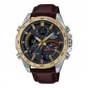 Часы CASIO Waterproof EDIFICE Solar Powered Mens Black Analog/Digital Combo, черный Часы CASIO Waterproof EDIFICE Solar Powered Mens Black Analog/Digital Combo, черный
