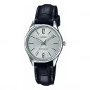 Часы CASIO DRESS Series Dial Plate BlackBand WhiteDial Plate Waterproof White Dial White Analog, белый Часы CASIO DRESS Series Dial Plate BlackBand WhiteDial Plate Waterproof White Dial White Analog, белый