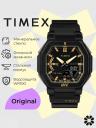 Спортивные часы TIMEX TW2V55300, Кварцевые, 45 мм, с подсветкой Indiglo, Черный Спортивные часы TIMEX TW2V55300, Кварцевые, 45 мм, с подсветкой Indiglo, Черный