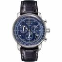 ZEPPELIN Часы Hundred Years Collection Quartz Movement Men's Watch Watch Silver Dial Stainless Steel Case Leather Strap, 7680-3 (Blue Disc, Luminous Spot) ZEPPELIN Часы Hundred Years Collection Quartz Movement Men's Watch Watch Silver Dial Stainless Steel Case Leather Strap, 7680-3 (Blue Disc, Luminous Spot)
