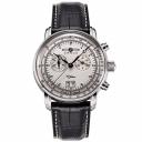 ZEPPELIN Часы Hundred Years Collection Quartz Movement Men's Watch Watch Silver Dial Stainless Steel Case Leather Strap, 7690-1 (Silver Plate, No Luminous) ZEPPELIN Часы Hundred Years Collection Quartz Movement Men's Watch Watch Silver Dial Stainless Steel Case Leather Strap, 7690-1 (Silver Plate, No Luminous)