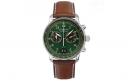 ZEPPELIN Часы Quartz Movement Men's Watch Watch Green Dial Stainless Steel Case Genuine Leather Strap ZEPPELIN Часы Quartz Movement Men's Watch Watch Green Dial Stainless Steel Case Genuine Leather Strap