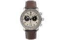 ZEPPELIN Часы Quartz Movement Men's Watch Watch Coffee Watch Dial Stainless Steel Case Genuine Leather Strap ZEPPELIN Часы Quartz Movement Men's Watch Watch Coffee Watch Dial Stainless Steel Case Genuine Leather Strap