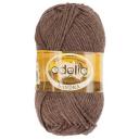 Пряжа ADELIA "SANDRA" 50% шерсть, 50% акрил 50 г 90 м №11 т. коричневый Пряжа ADELIA "SANDRA" 50% шерсть, 50% акрил 50 г 90 м №11 т. коричневый