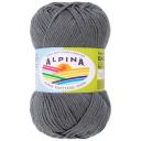 Пряжа Alpina BABY SUPER SOFT, 50 % хлопок, 50 % бамбук, 50 г, 150 м, 10 шт., №11 серый Пряжа Alpina BABY SUPER SOFT, 50 % хлопок, 50 % бамбук, 50 г, 150 м, 10 шт., №11 серый