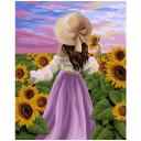 Набор для рисования по номерам 'В солнечных цветах' 40*50 см, арт. J043 Набор для рисования по номерам 'В солнечных цветах' 40*50 см, арт. J043