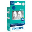 Лампа автомобильная светодиодная Philips Ultinon LED 11961ULW4X2 W5W 1W T10W/T10/W5W 4000K 2 шт. Лампа автомобильная светодиодная Philips Ultinon LED 11961ULW4X2 W5W 1W T10W/T10/W5W 4000K 2 шт.