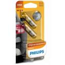 Лампа автомобильная накаливания Philips Vision 12036B2 H6W (BAX9s) 12V 6W H6W/T6W 3200K 2 шт. Лампа автомобильная накаливания Philips Vision 12036B2 H6W (BAX9s) 12V 6W H6W/T6W 3200K 2 шт.