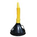 Воронка ГСМ Oktan желтая с латунным ситом, 135 мм Воронка ГСМ Oktan желтая с латунным ситом, 135 мм