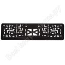 Рамка номерного знака Skyway Black S04102003 Рамка номерного знака Skyway Black S04102003