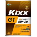 Синтетическое моторное масло Kixx G1 SN Plus 5W-30, 4 л, 1 шт. Синтетическое моторное масло Kixx G1 SN Plus 5W-30, 4 л, 1 шт.