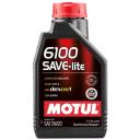 Синтетическое моторное масло Motul 6100 SAVE-Lite 0W-20, 1л Синтетическое моторное масло Motul 6100 SAVE-Lite 0W-20, 1л
