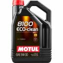 Моторное масло Motul 8100 Eco-clean 5W-30, 5 л Моторное масло Motul 8100 Eco-clean 5W-30, 5 л