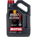 Синтетическое моторное масло Motul 8100 Eco-lite 0W20, 5 л, 1 шт. Синтетическое моторное масло Motul 8100 Eco-lite 0W20, 5 л, 1 шт.