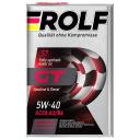 масло моторное ROLF GT SAE 5W-40 API SN/CF 4л масло моторное ROLF GT SAE 5W-40 API SN/CF 4л