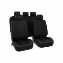 Универсальные чехлы для автомобильных сидений Чехлы для автомобильных сидений KRAFT ELITE универсальные, экокожа, черные/красная строчка KT 835631 Универсальные чехлы для автомобильных сидений Чехлы для автомобильных сидений KRAFT ELITE универсальные, экокожа, черные/красная строчка KT 835631