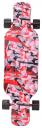 Скейтборд Y-Scoo Longboard Shark Tir 31" 408-Ch с сумкой Chaos Red Black