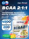 БСАА Be First BCAA Classic Powder 2:1:1 200 г, Цитрусовый микс БСАА Be First BCAA Classic Powder 2:1:1 200 г, Цитрусовый микс